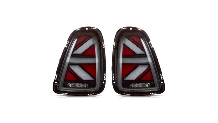 LED achterlichten Union Jack passend voor Mini R56, R57, R58 en R59