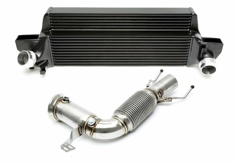 Downpipe met intercooler passend voor Mini Cooper S F54, F55, F56, F57 en F60