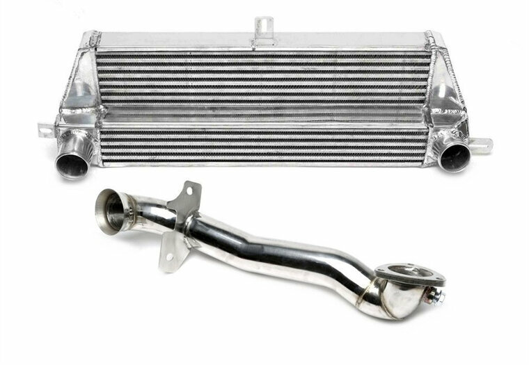 TA Technix downpipe met intercooler passend voor Mini Cooper S  R55, R56, R57, R58 en R59