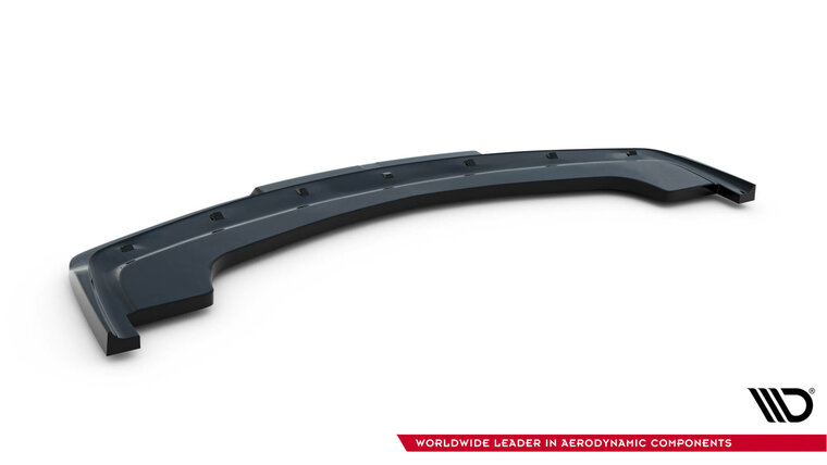 Frontspoiler V1 glanzend zwart passend voor BMW 3 serie E36 met M pakket voorbumper Maxton Design