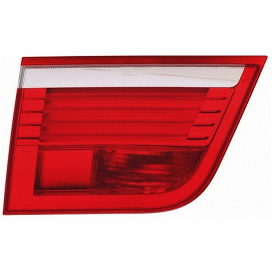 Achterlicht binnenste deel rood / wit LED passend voor BMW X5 E70 model 2007 - 2010 bestuurderskant