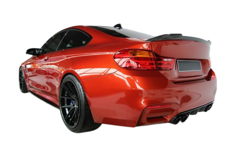 EVO look achterspoiler carbon passend voor BMW M4 F82 