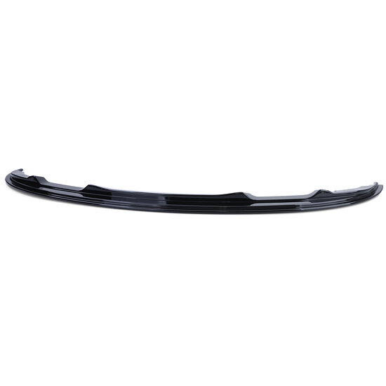 Front spoiler glanzend zwart passend voor BMW 3 serie E90 en E91 model 2008 - 2012 LCI met M pakket