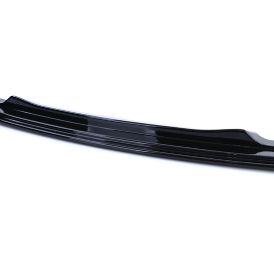 Front spoiler glanzend zwart passend voor BMW 3 serie E90 en E91 model 2008 - 2012 LCI met M pakket