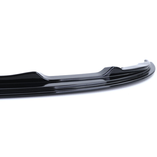 Front spoiler glanzend zwart passend voor BMW 3 serie E90 en E91 model 2008 - 2012 LCI met M pakket