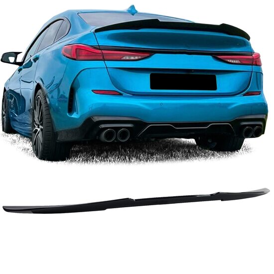 Spoiler EVO look glanzend zwart passend voor BMW 2 serie F44 Gran Coupe