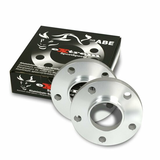 Spacers 5 mm per wiel naafgat 74.1mm 