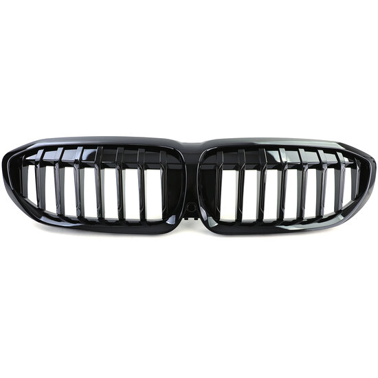 Grillen glanzend zwart passend voor BMW 3 serie G20 en G21 model 2019 - 2022