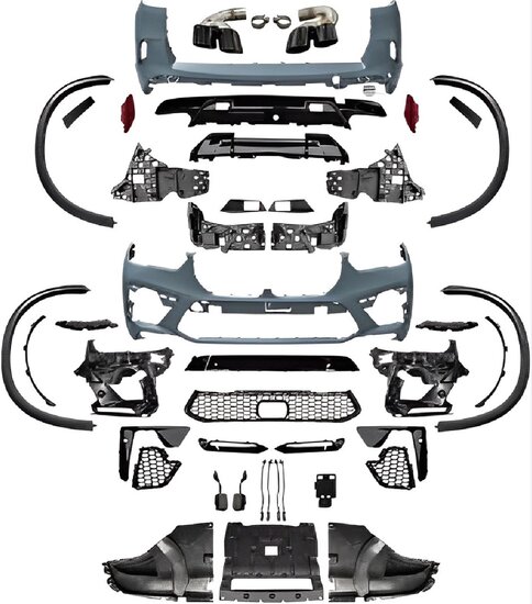 EVO look pakket passend voor BMW X5 G05 model 2018 - 2022