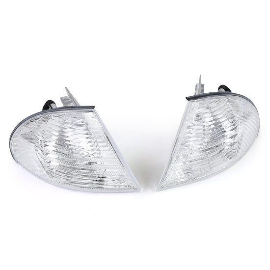 Witte knipperlichten passend voor BMW 3 serie E46 sedan en touring 1998 - 2001