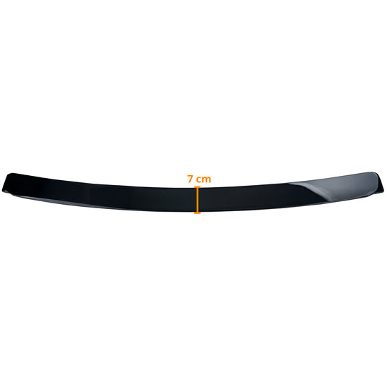 Dakspoiler glanzend zwart passend voor BMW 3 serie E46 sedan