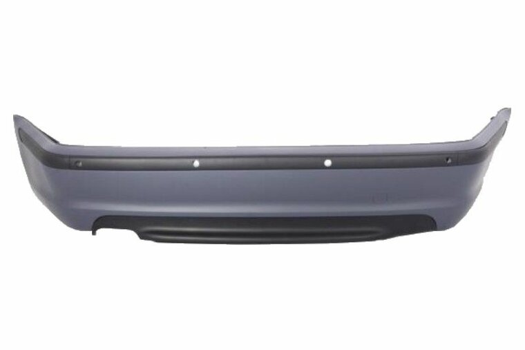 Sportlook achterbumper passend voor BMW 3 serie E46 sedan met parkeersensoren