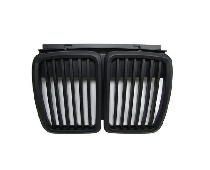 Mat zwarte grillen passend BMW 3 serie E30