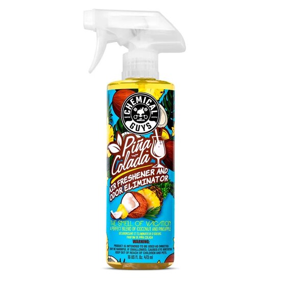 Chemical Guys Pina Colada Scent Air Freshener &amp; Odor Eliminator (473ml)
