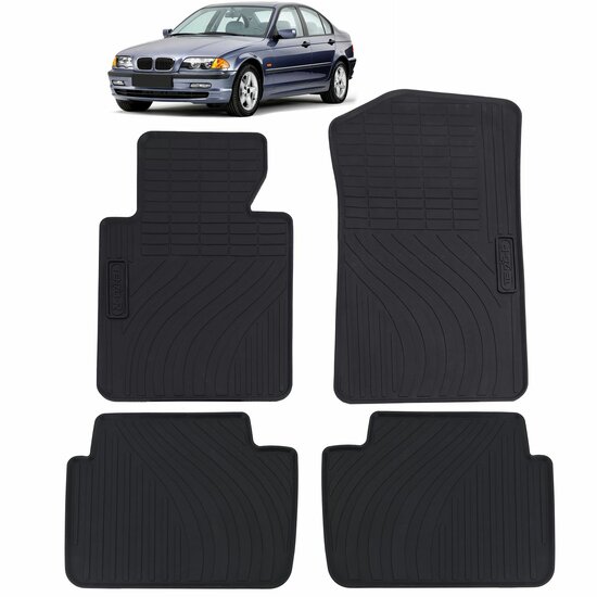 Rubber matten passend voor BMW 3 serie E46 
