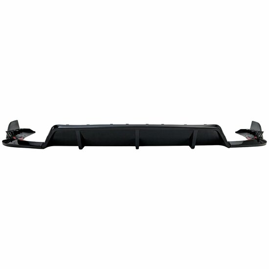 Performance look diffuser glanzend zwart passend voor BMW X5 G05 met M pakket achterbumper