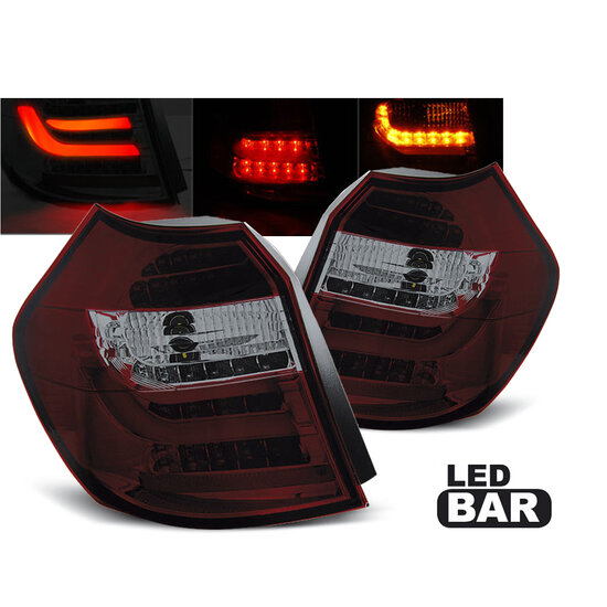 Achterlichten passend voor BMW 1 serie E81 en E87 LCI model 2008 - 2011