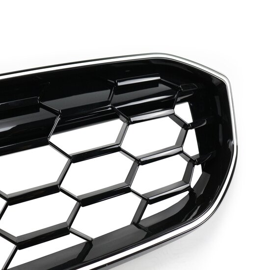 Diamond grillen glanzend zwart passend met LED verlichting passend voor BMW 3 serie G20LCI en G21LCI model 2022 - heden