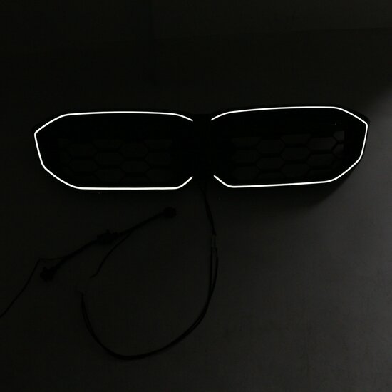 Diamond grillen glanzend zwart passend met LED verlichting passend voor BMW 3 serie G20LCI en G21LCI model 2022 - heden