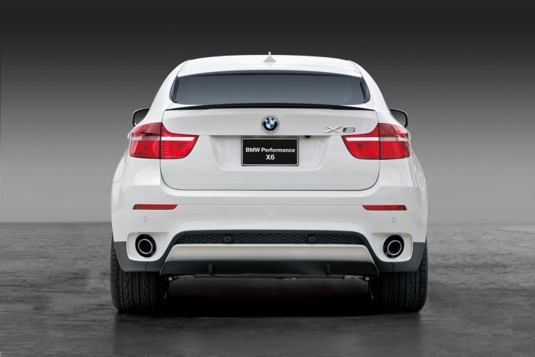 BMW X6 E71 performance look set achterbumper 