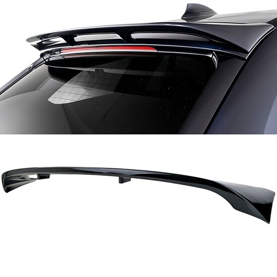 Glanzend zwarte dakspoiler passend voor BMW 5 serie G31 model 2019 - 2025