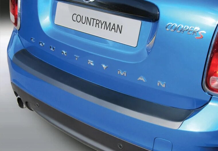 ABS Achterbumper beschermlijst passend voor Mini Countryman F60 2/2017-8/2020 Zwart