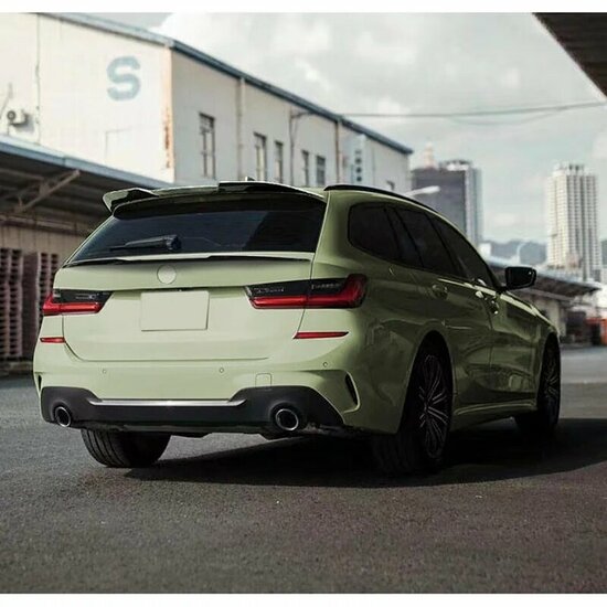 Kofferklepspoiler glanzend zwart passend voor BMW 3 serie G21 Touring 