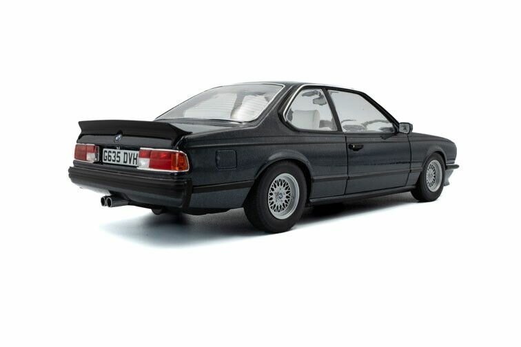BMW 635 CSI E24  blauw schaalmodel 1:18 Solido
