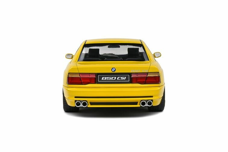BMW 8 serie E31 CSI geel schaal 1:18 solido
