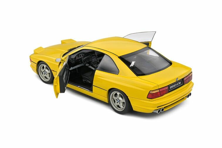 BMW 8 serie E31 CSI geel schaal 1:18 solido