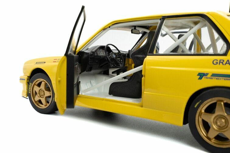 BMW M3 (E30) Gr.A  Ponce / Deniz Principe Asturias &#039;92 schaal 1:18 Solido