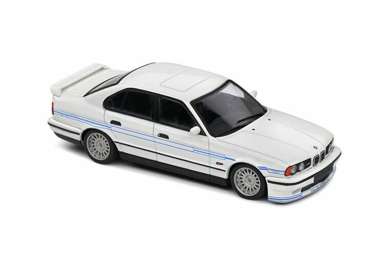 BMW 5 serie E34 Alpina B10 wit schaal 1:43 Solido