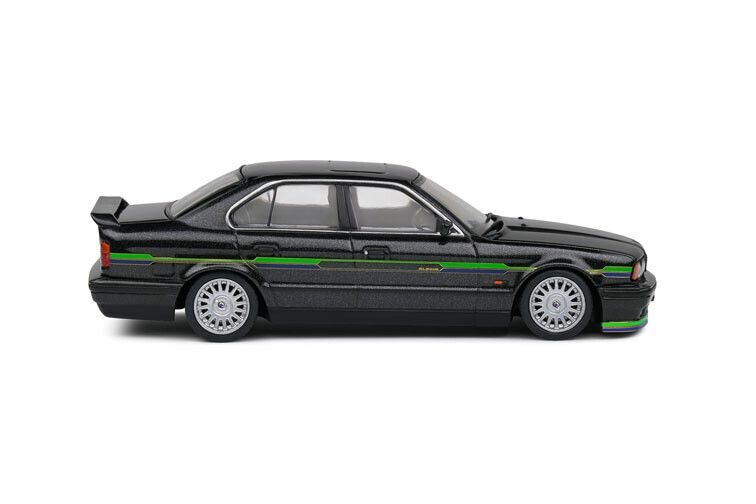 BMW 5 serie E34 Alpina B10 zwart schaal 1:43 Solido