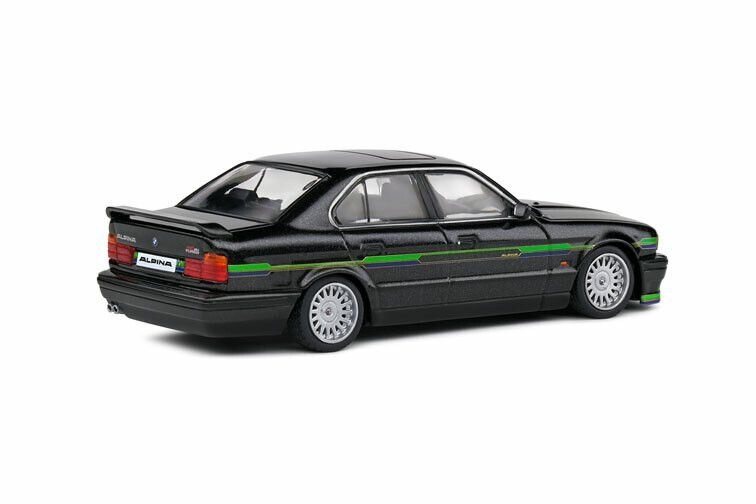 BMW 5 serie E34 Alpina B10 zwart schaal 1:43 Solido