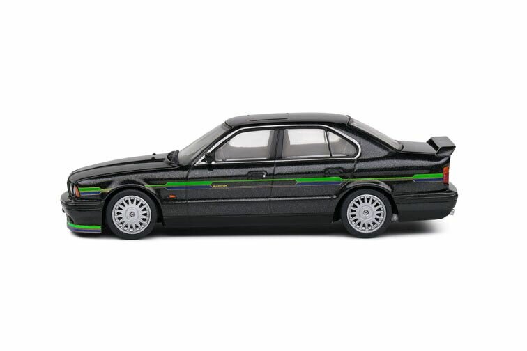 BMW 5 serie E34 Alpina B10 zwart schaal 1:43 Solido