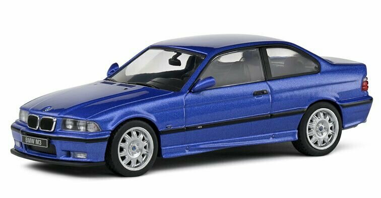 BMW M3 (E36) &#039;99, blauw, schaal 1:43 Solido