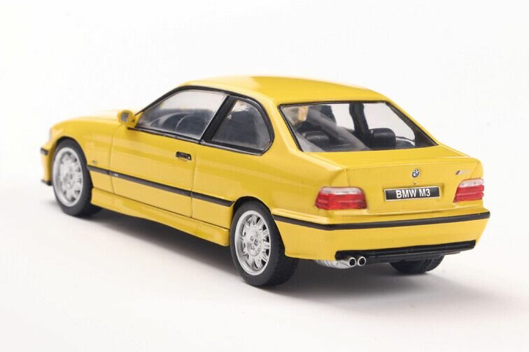 BMW M3 (E36), geel , schaal 1:43 Solido