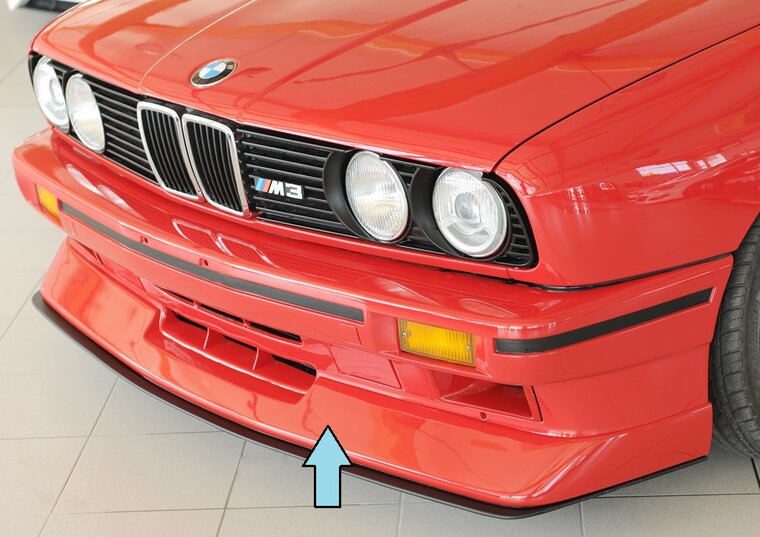 Rieger front spoiler passend voor BMW M3 E30