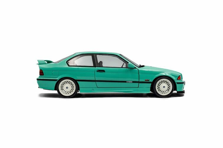 BMW M3 E36 coupe mint green schaal 1:18 solido