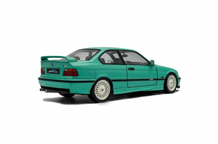 BMW M3 E36 coupe mint green schaal 1:18 solido