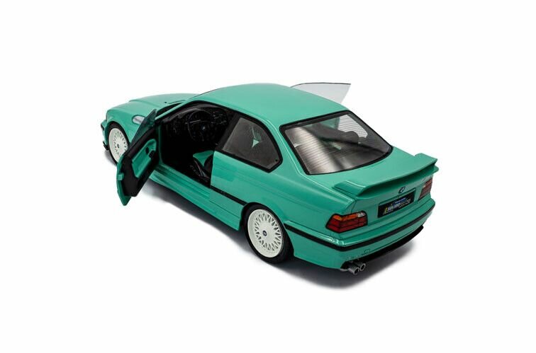 BMW M3 E36 coupe mint green schaal 1:18 solido
