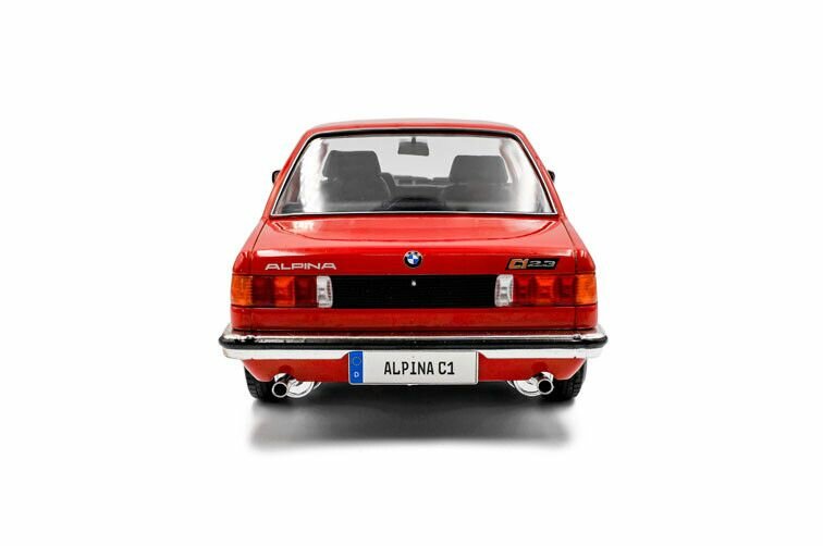 BMW 323I E21 Alpina rood schaal 1:18 Solido