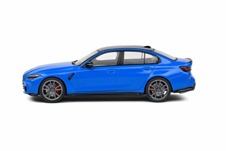 BMW M3 G80 blauw schaal 1:43 solido