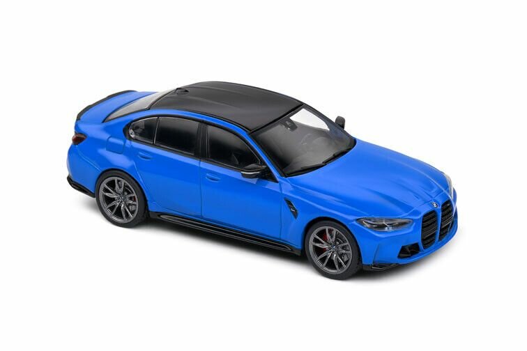 BMW M3 G80 blauw schaal 1:43 solido