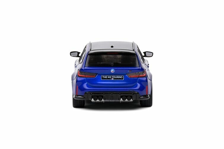 BMW M3 G81 blauw schaal 1:43 solido
