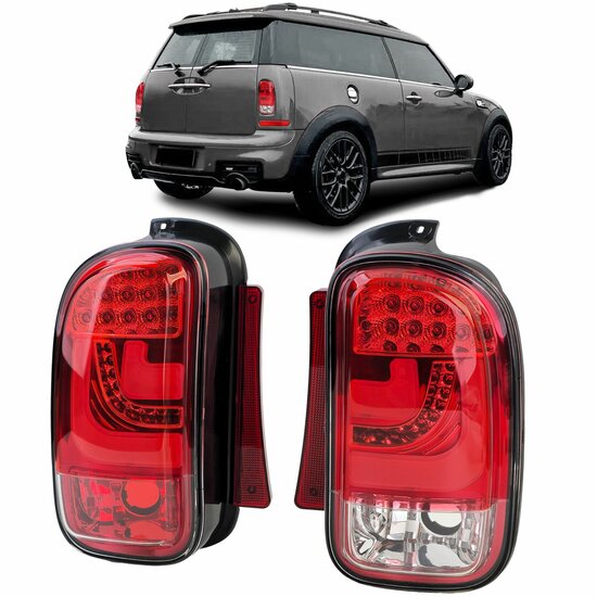 LED achterlichten rood passend voor Mini Clubman R55 2010 - 2014