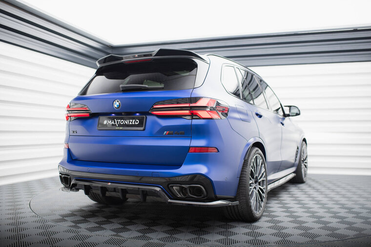 Glanzend zwart aanzetpakket passend voor BMW X5 G05 model 2019 - 2022 Maxton Design