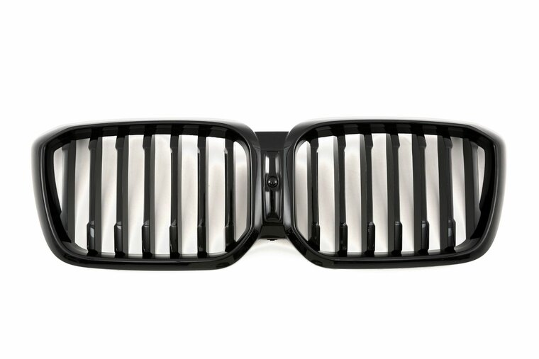 Glanzend zwarte grill passend voor BMW X3 G01 LCI en X4 G02 LCI 