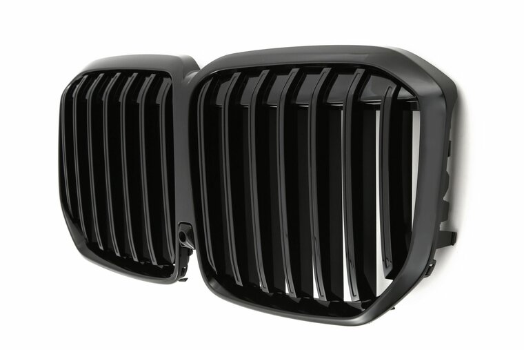 Glanzend zwarte grill passend voor BMW X7 G07 LCI model vanaf 2022