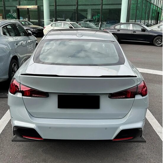 Glanzend zwarte achterspoiler passend voor de BMW 2 serie F74 Gran Coupe